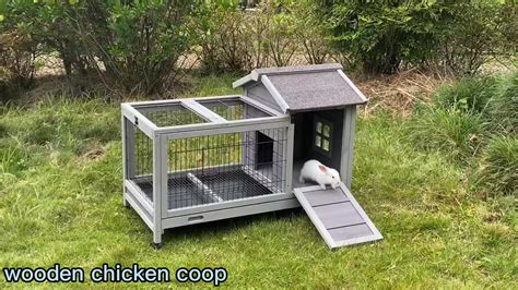 Extra Large Pigeon Cage Chicken Coop Wooden Hen House Outdoor Bunny