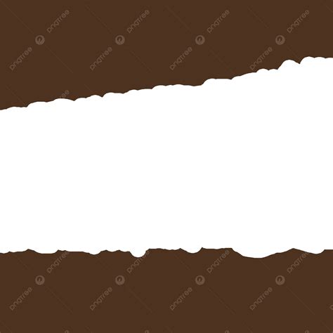 Fondo Marrón De Papel Rasgado Png Dibujos Papel Rasgado Marrón