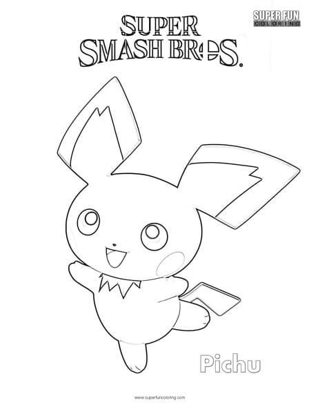 Super Smash Bros Ultimate Ken Coloring Page Coloring Pages