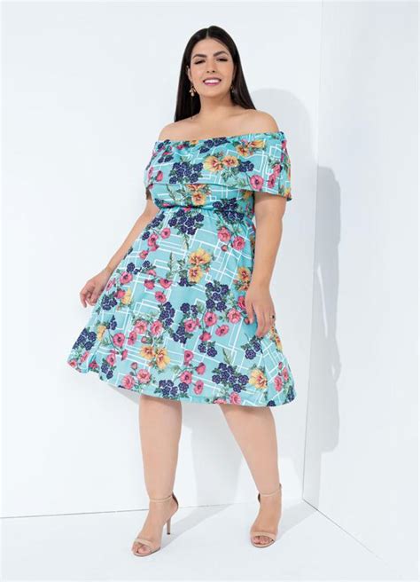 Plus Size Feminino Marguerite