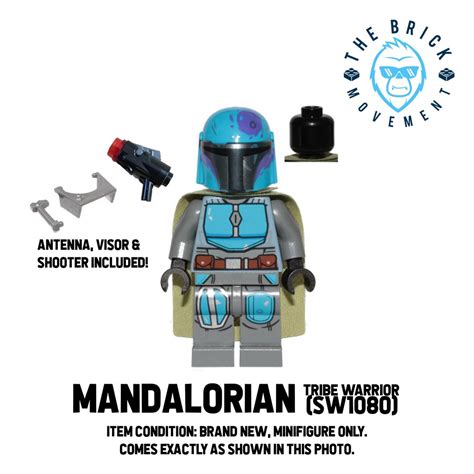 Lego Star Wars Mandalorian Tribe Warrior Minifigure Shopee Philippines