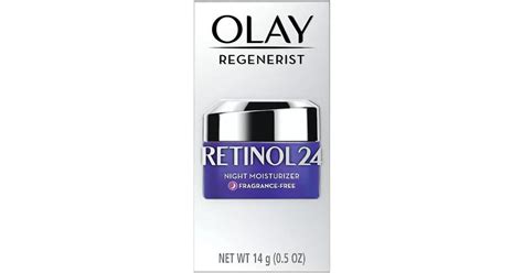 Olay Regenerist Retinol 24 Night Facial Moisturizer Fragrance Free