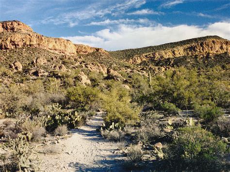 Superstition Mountains Hike First Water Creek From Canyon Lake