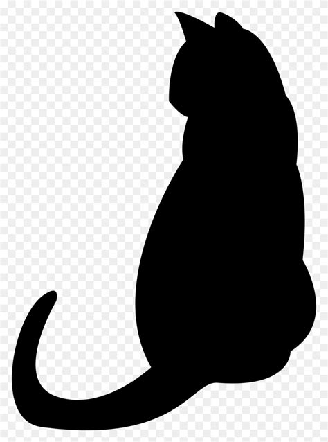 Descargar Png Silueta De Gato Png Flyclipart