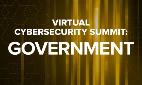 Virtual Cybersecurity Summit Government 2020 InfoSecMap