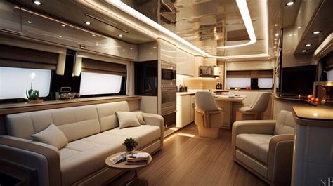 Premium AI Image | Modern yacht interior