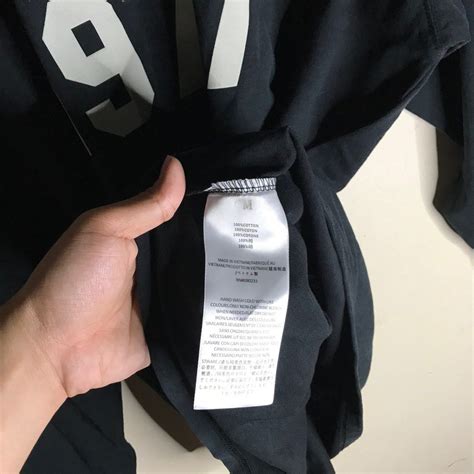 Fear Of God Essentials 1977 Mock Neck Longsleeve On Carousell