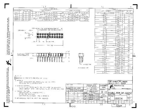 SIP 2X 23 001 B PDF资料下载 1 1 页 SIP46 IC SOCKET