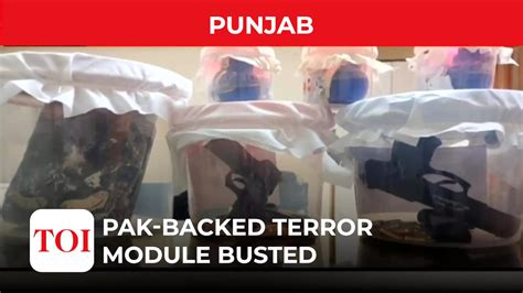 Punjab Police Bust Isi Terror Module Ahead Of Independence Day 4