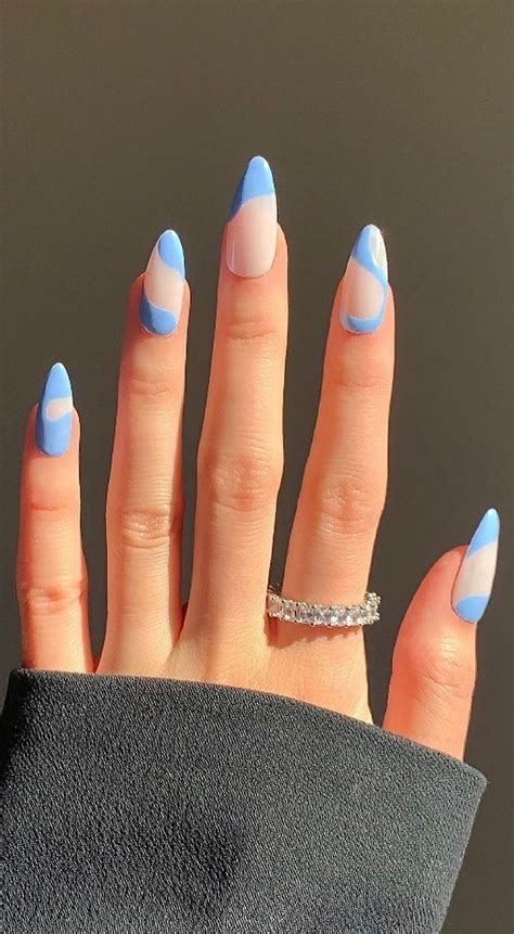 Blue Nails Design