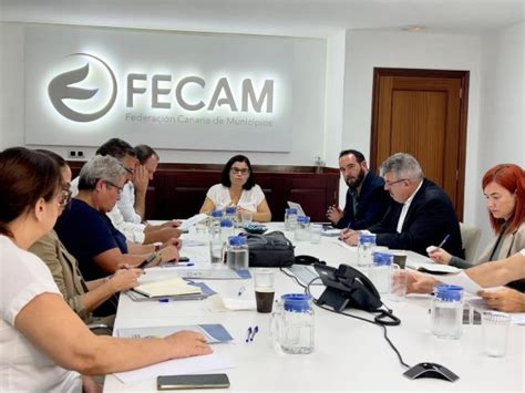 Gobierno De Canarias Y Fecam Acuerdan La Hoja De Ruta Para Establecer