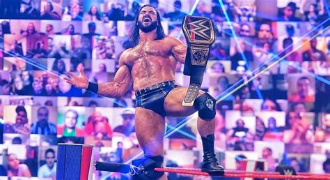 Drew Mcintyre Reacts To Winning The Wwe Championship On Raw