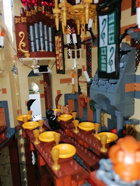 Inside The School Of Hogwarts Castle By PEEKAAWEE Lego Harry Potter