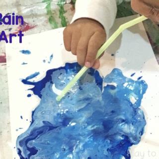 Rain and Raindrop Crafts for Kids - Creative Family Fun