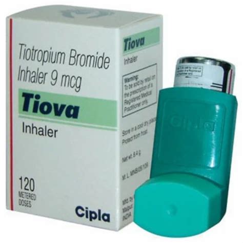 Tiova Inhaler Tiotropium Prescription Treatment Anticholinergic At