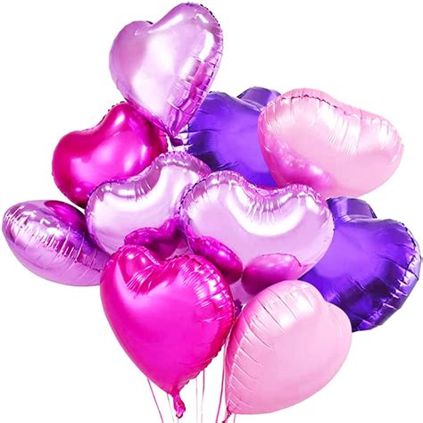 Pink Heart Balloons