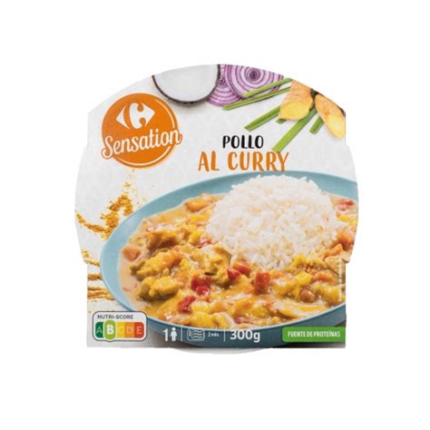 Pollo Al Curry Sensation Carrefour 300 G Supermercado Online Carrefour