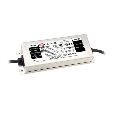 Elg Da Y Mean Well Driver Led Constant Voltage Watt Vdc A