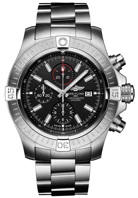 Breitling Avenger 48mm Automatic Chronograph Black A13375101B1A1 | LORO