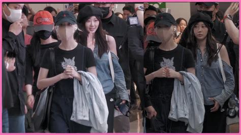 Aespa Gimpo Airport Arrival Fancam