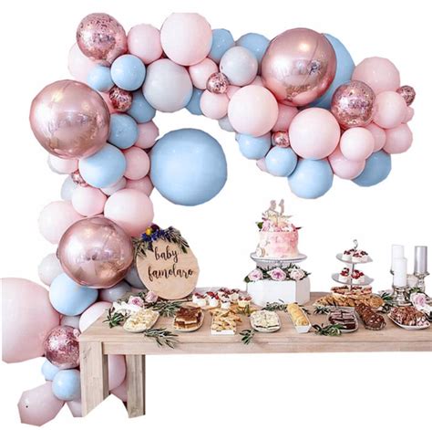 Girlanda Balonowa Baby Shower Urodziny Roczek R Konfetti Dekoracja