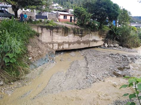 Mérida Lluvias afectaron puentes y vías en el municipio Zea