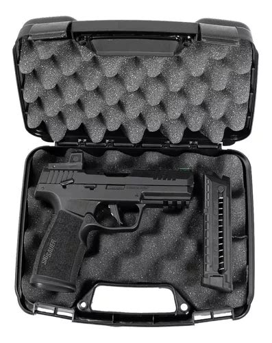 Estuche Gun Case Mtm Rígido Para Pistola Airsoft Militar