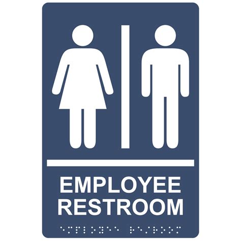 Employee Restroom Sign Printable