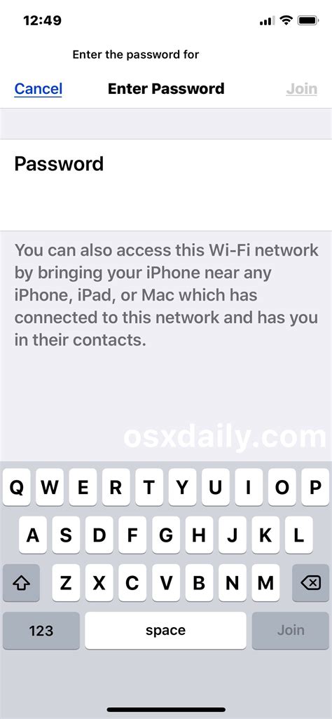 How To Share Wi Fi Passwords From Iphone Or Ipad