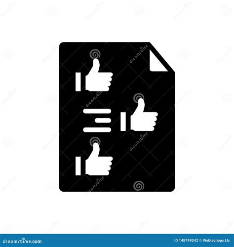 Black Solid Icon For Fanpage Button And Click Editorial Photography