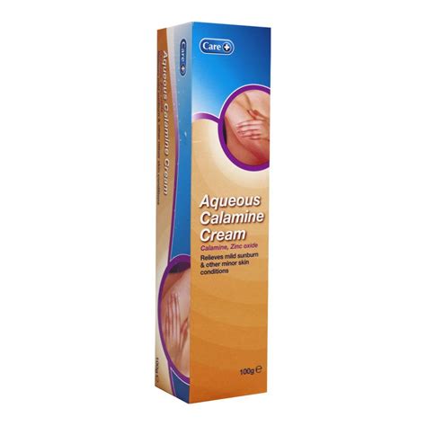 Care Aqueous Calamine Cream 100 G