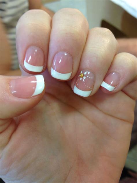 Shellac French Manicure Shellac French Manicure Nail Manicure Manicure