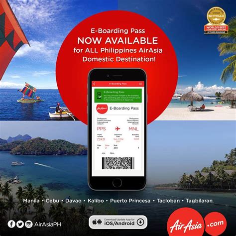 AirAsias E Boarding Pass Now Available On All Domestic Flights When