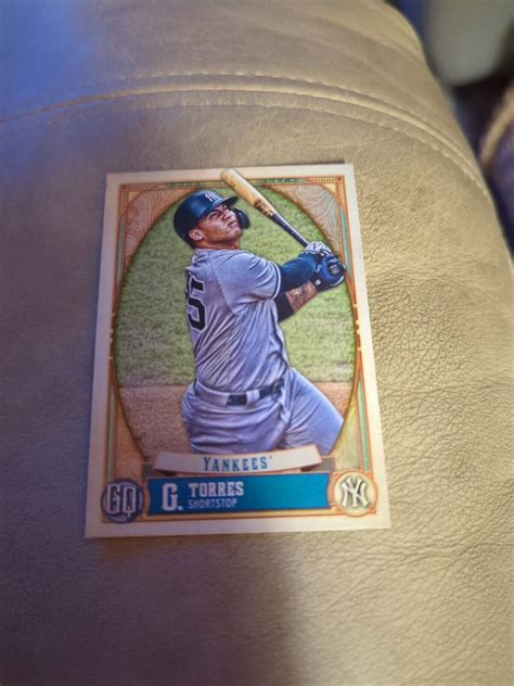 Gleyber Torres New York Yankees Topps Gypsy Queen Baseball