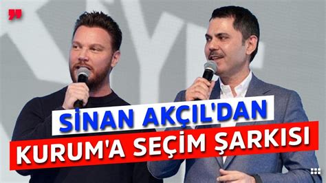 Sinan Akçıldan Murat Kurum a Özel Seçim Şarkısı YouTube