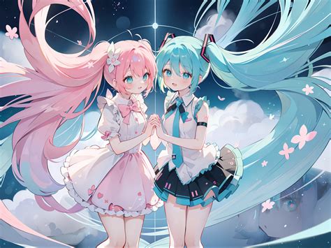 Miku Hatsune On The Right