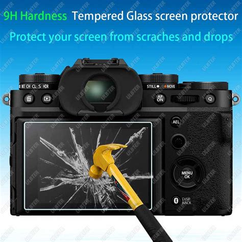 X T5 Screen Protector For Fujifilm X T5 Fuji Xt5 Camera And Hot Shoe Cover 0 3mm 9h Hardness