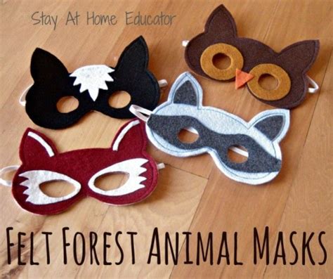 #80 DIY Animal Crafts: Halloween Animal Costumes, Mask and Stuffed Toys ...