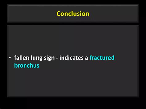 Deep Sulcus Sign Fallen Lung Sign Ct Angiogram Sign Flat Waist Sign Ppt