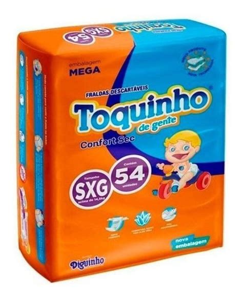 Fraldas Diguinho Toquinho De Gente Plus MercadoLivre