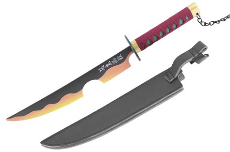 Couteau Type Tanto Nichirin Tengen Uzui Demon Slayer Dragonsports Eu