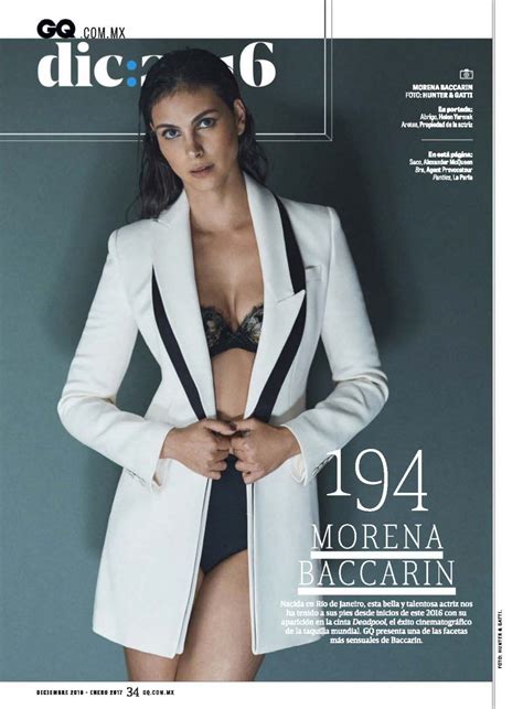 Morena Baccarin In Gq Magazine Mexico December 2016 Hawtcelebs