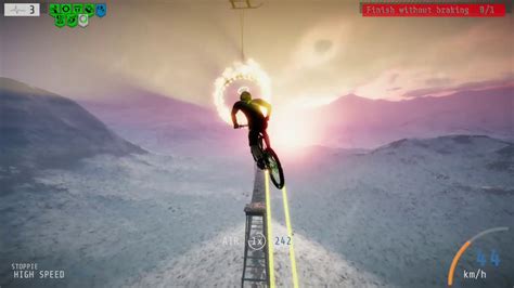 Descenders Peaks Boss Jump Fire Node Missed The Ring Made The Jump