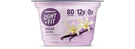 Dannon Light And Fit Vanilla Greek Yogurt Carbs Shelly Lighting