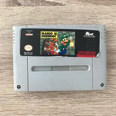 Mario Is Missing Snes Juegos Retro Database