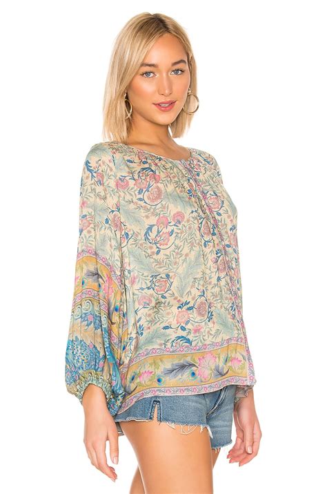 SPELL Oasis Blouse In Opal REVOLVE