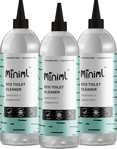 Miniml Eco Toilet Cleaner Spearmint Peppermint X L All Natural