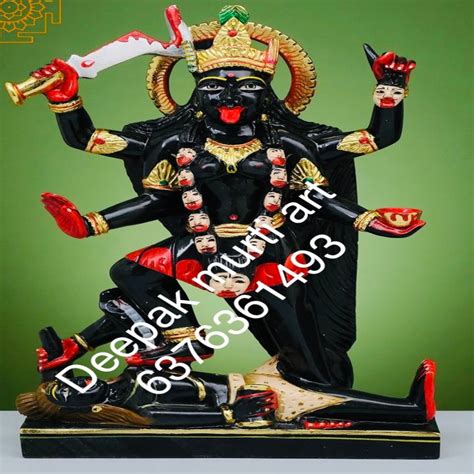 Black Marble Kali Maa Statue Temple At Rs In Alwar Id