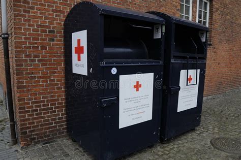 Red Cross Donation Box Stock Image Image Of T Pledge 31766515