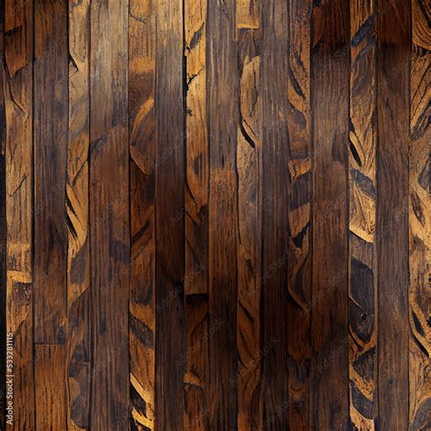 Burned Wood Floor Texture Stock Illustration Adobe Stock